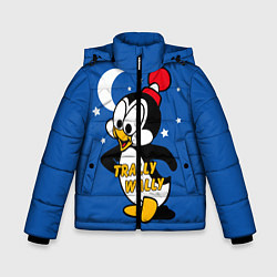 Куртка зимняя для мальчика Trally Wally, цвет: 3D-светло-серый