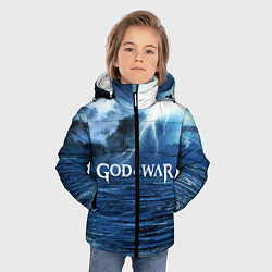 Куртка зимняя для мальчика God of War: Sea ​​rage, цвет: 3D-черный — фото 2