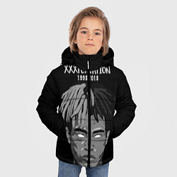 Куртка зимняя для мальчика XXXTentacion: 1998-2018, цвет: 3D-светло-серый — фото 2