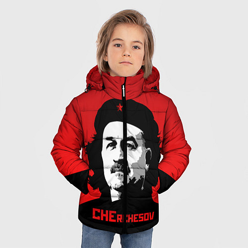 Зимняя куртка для мальчика Che Rchesov / 3D-Черный – фото 3