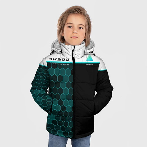 Зимняя куртка для мальчика Detroit: RK900 / 3D-Черный – фото 3