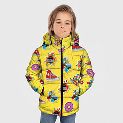 Куртка зимняя для мальчика Pop Art, цвет: 3D-красный — фото 2