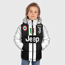 Куртка зимняя для мальчика FC Juventus 18-19, цвет: 3D-черный — фото 2