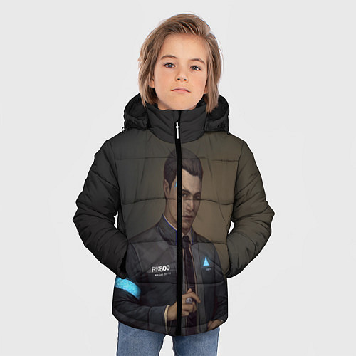 Зимняя куртка для мальчика Mr. Connor / 3D-Черный – фото 3
