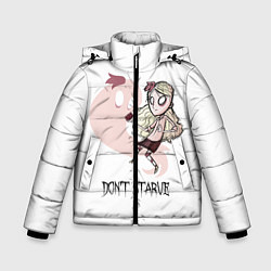 Куртка зимняя для мальчика Don't Starve: Wendy, цвет: 3D-черный