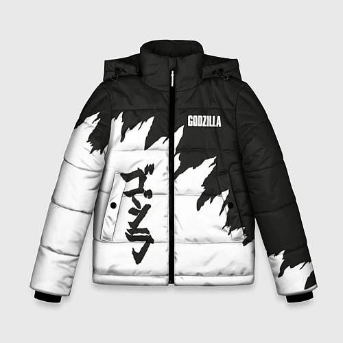 Зимняя куртка для мальчика Godzilla: Light Style / 3D-Светло-серый – фото 1