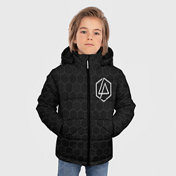 Куртка зимняя для мальчика Linkin Park: Black Carbon, цвет: 3D-черный — фото 2