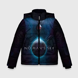 Куртка зимняя для мальчика No Man’s Sky: Dark Space, цвет: 3D-светло-серый