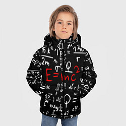 Куртка зимняя для мальчика E=mc2: Black Style, цвет: 3D-черный — фото 2