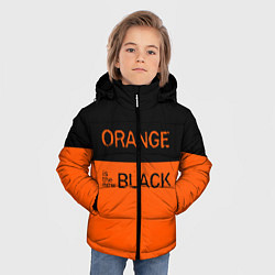 Куртка зимняя для мальчика Orange Is the New Black, цвет: 3D-черный — фото 2