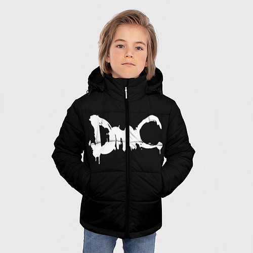 Зимняя куртка для мальчика DMC / 3D-Черный – фото 3