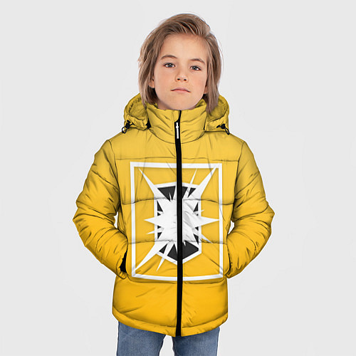 Зимняя куртка для мальчика R6S: Blitz / 3D-Черный – фото 3