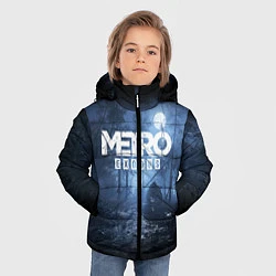 Куртка зимняя для мальчика Metro Exodus: Dark Moon, цвет: 3D-черный — фото 2