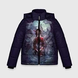 Куртка зимняя для мальчика Ahri the Nine-Tailed Fox, цвет: 3D-черный