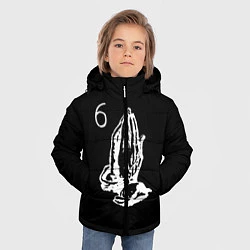 Куртка зимняя для мальчика Drake 6IX, цвет: 3D-черный — фото 2