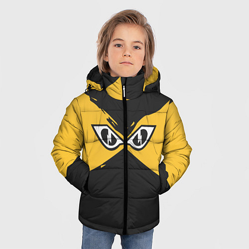 Зимняя куртка для мальчика R6S IQ / 3D-Черный – фото 3