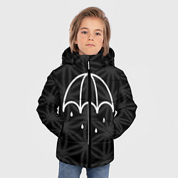 Куртка зимняя для мальчика BMTH Umbrella, цвет: 3D-черный — фото 2