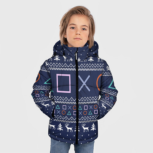 Зимняя куртка для мальчика Winter PS / 3D-Черный – фото 3