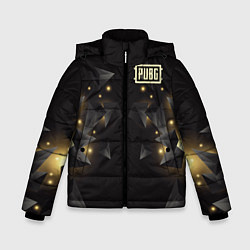 Куртка зимняя для мальчика PUBG: Night Fireflies, цвет: 3D-черный
