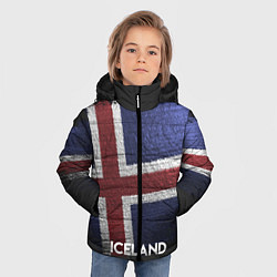 Куртка зимняя для мальчика Iceland Style, цвет: 3D-светло-серый — фото 2