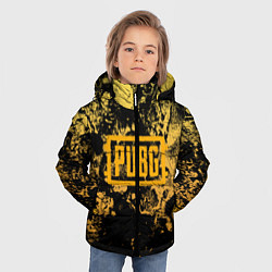 Куртка зимняя для мальчика PUBG: Yellow Marble, цвет: 3D-красный — фото 2
