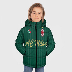 Куртка зимняя для мальчика AC Milan: Green Form, цвет: 3D-светло-серый — фото 2