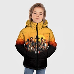 Куртка зимняя для мальчика RDR 2: Team, цвет: 3D-светло-серый — фото 2