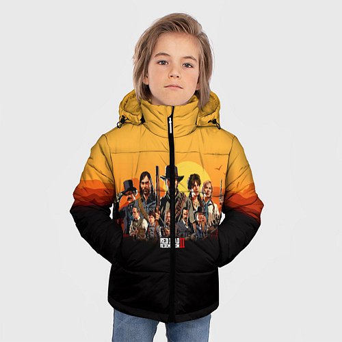 Зимняя куртка для мальчика RDR 2: Team / 3D-Черный – фото 3