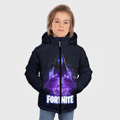 Зимняя куртка для мальчика Fortnite: Omen / 3D-Черный – фото 3