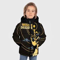 Куртка зимняя для мальчика Imagine Dragons: Vinyl, цвет: 3D-черный — фото 2