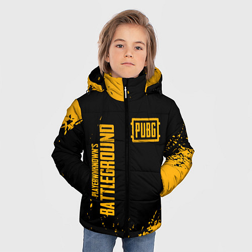 Зимняя куртка для мальчика PUBG: Black Fashion / 3D-Черный – фото 3