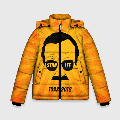 Зимняя куртка для мальчика Stan Lee 1922-2018 / 3D-Светло-серый – фото 1