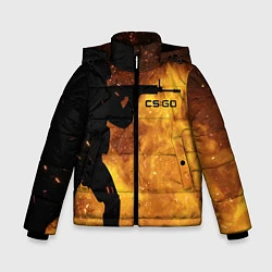 Зимняя куртка для мальчика CS:GO Dark Fire