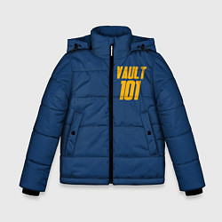 Куртка зимняя для мальчика VAULT 101, цвет: 3D-красный