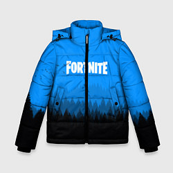 Куртка зимняя для мальчика Fortnite: Sky Forest, цвет: 3D-светло-серый