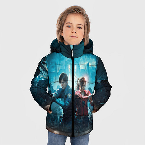 Зимняя куртка для мальчика Resident Evil 2 / 3D-Черный – фото 3