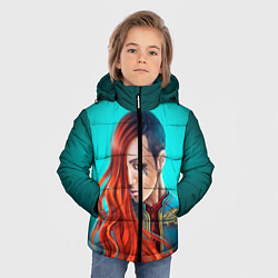 Куртка зимняя для мальчика Big Bang: G-Dragon, цвет: 3D-красный — фото 2