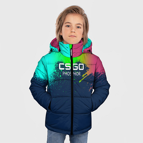Зимняя куртка для мальчика MP5 Phosphor - Фосфор / 3D-Черный – фото 3