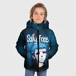 Куртка зимняя для мальчика Sally Face, цвет: 3D-черный — фото 2