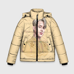 Куртка зимняя для мальчика Park Jimin, цвет: 3D-черный