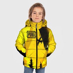 Куртка зимняя для мальчика PUBG: AirDrop, цвет: 3D-светло-серый — фото 2