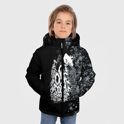 Зимняя куртка для мальчика JoJo / 3D-Черный – фото 3