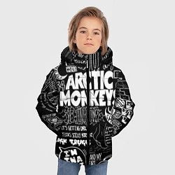 Куртка зимняя для мальчика Arctic Monkeys: I'm in a Vest, цвет: 3D-черный — фото 2