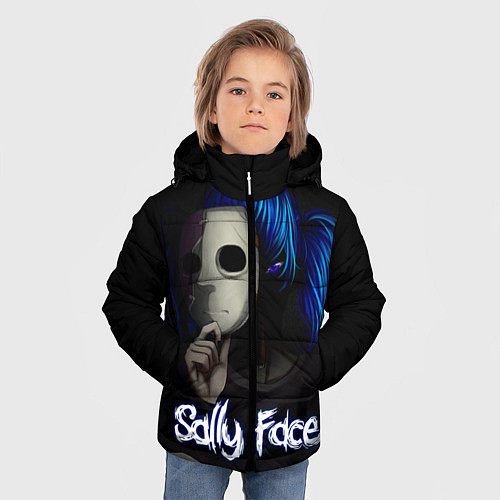 Зимняя куртка для мальчика Sally Face: Dark Mask / 3D-Черный – фото 3