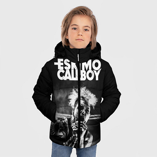 Зимняя куртка для мальчика Eskimo Callboy / 3D-Черный – фото 3