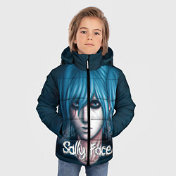 Куртка зимняя для мальчика Sally Face, цвет: 3D-красный — фото 2