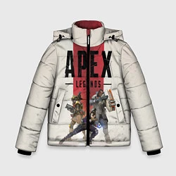 Куртка зимняя для мальчика Apex Legends, цвет: 3D-красный