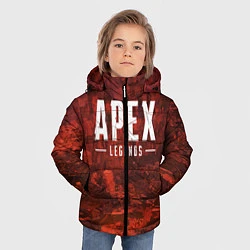 Куртка зимняя для мальчика Apex Legends: Boiling Blood, цвет: 3D-черный — фото 2