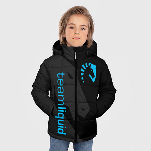 Зимняя куртка для мальчика TEAM LIQUID / 3D-Красный – фото 3