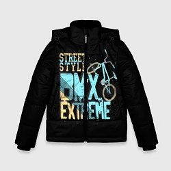 Куртка зимняя для мальчика BMX Extreme, цвет: 3D-черный